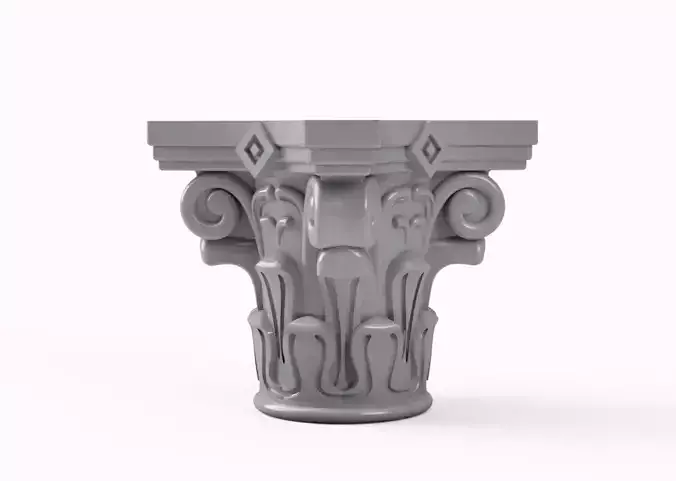 Corinthian Capitals high Detail