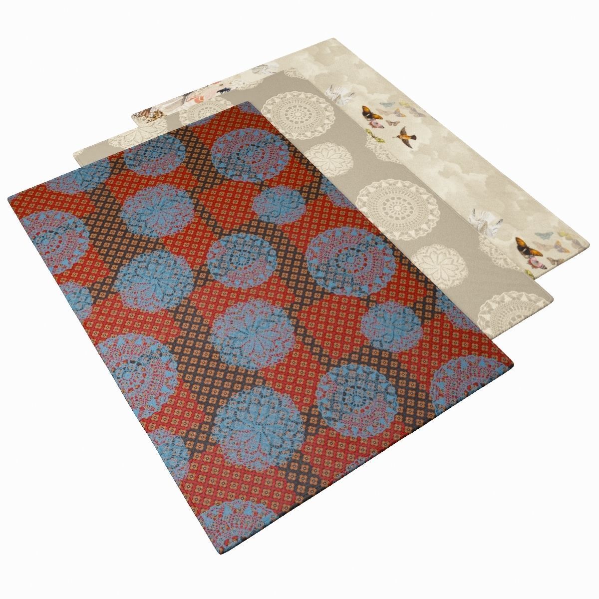 Carpet for variations 12 3D model_2