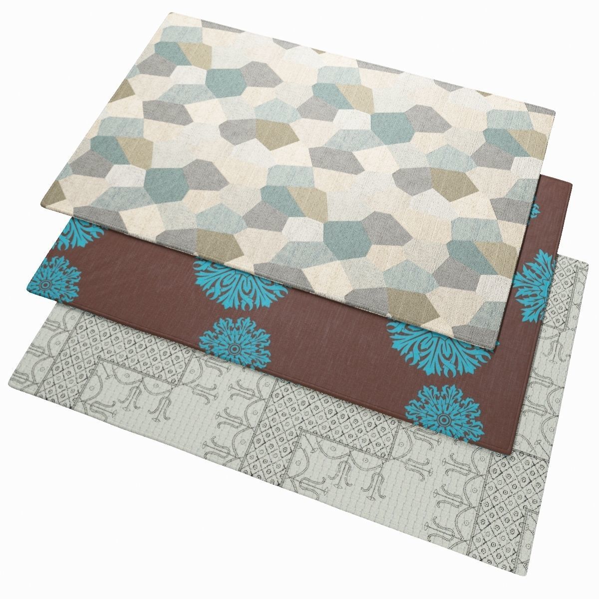 Carpet for variations 6 3D model_3