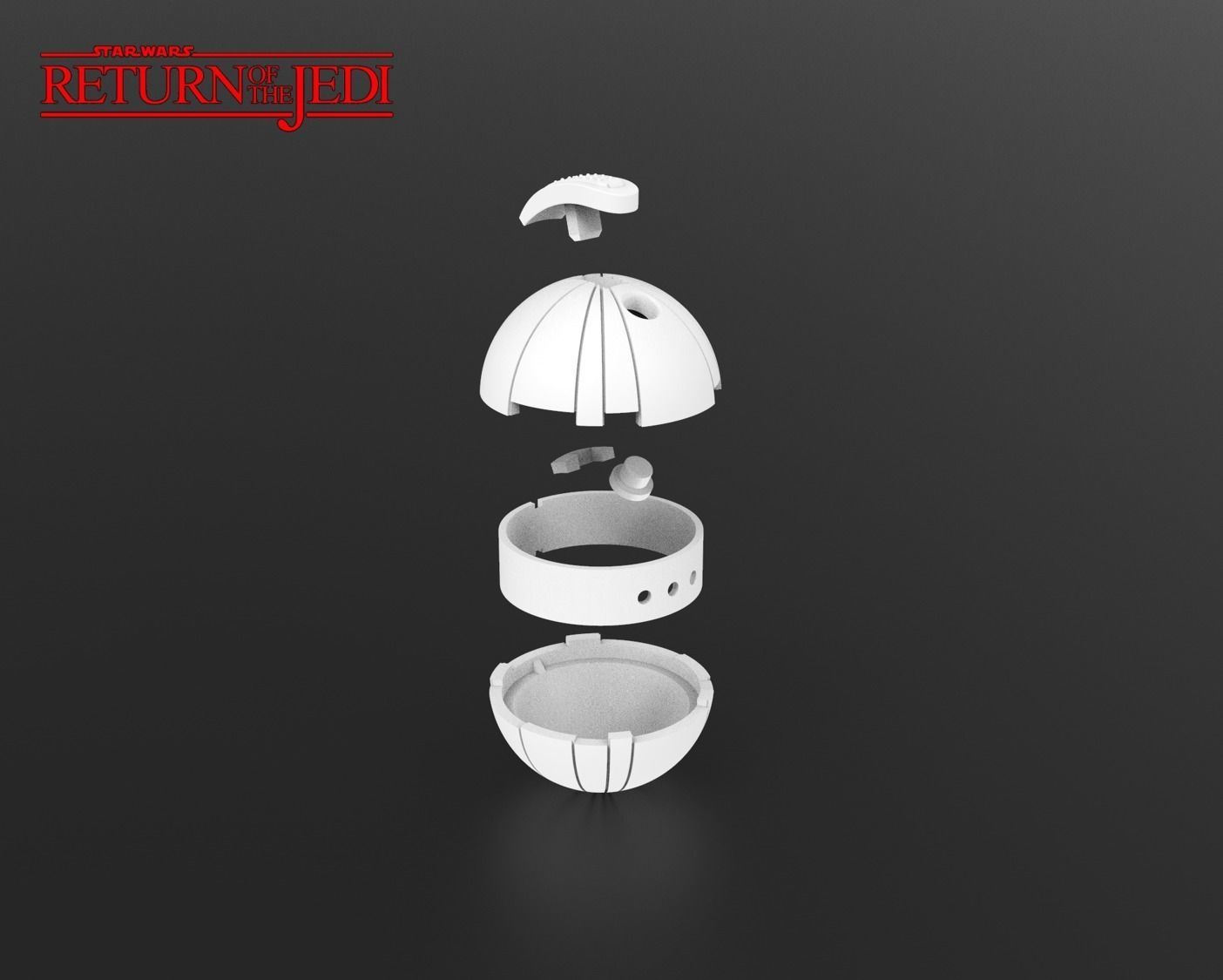 Thermal Detonator - 3D Files 3D print model_4
