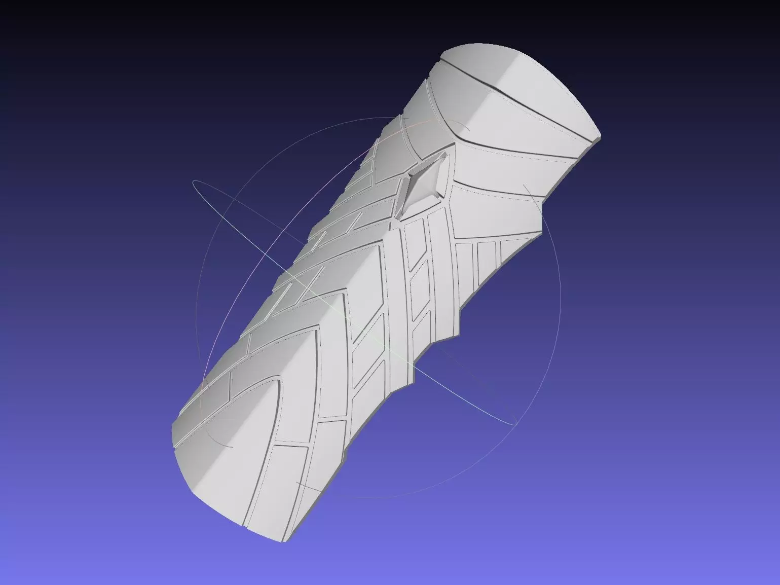 Bofuri Shield 3D-Printable Assembly 3D print model