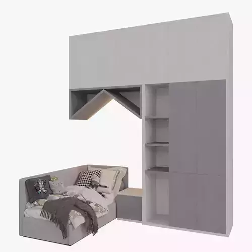 Wardrobe For Children 03