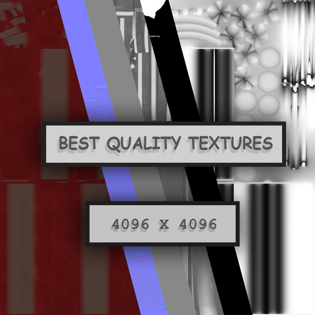 Simple Dynamite Low-poly 3D model_10