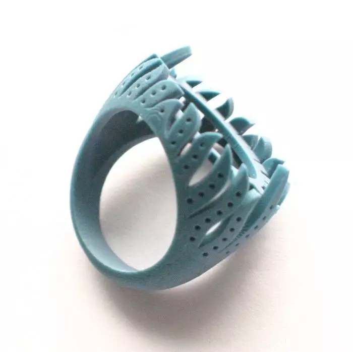3D Printable fashion ring AN55 3D print model_0
