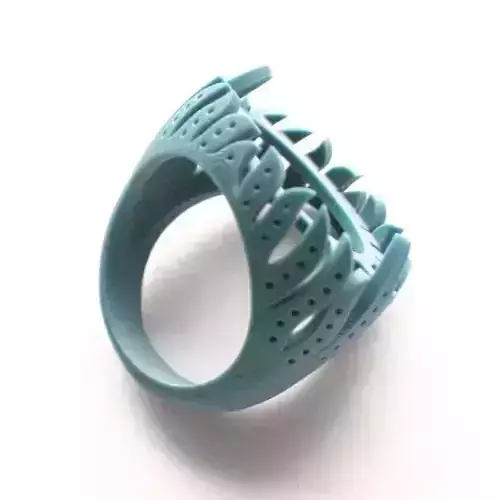 3D Printable fashion ring AN55