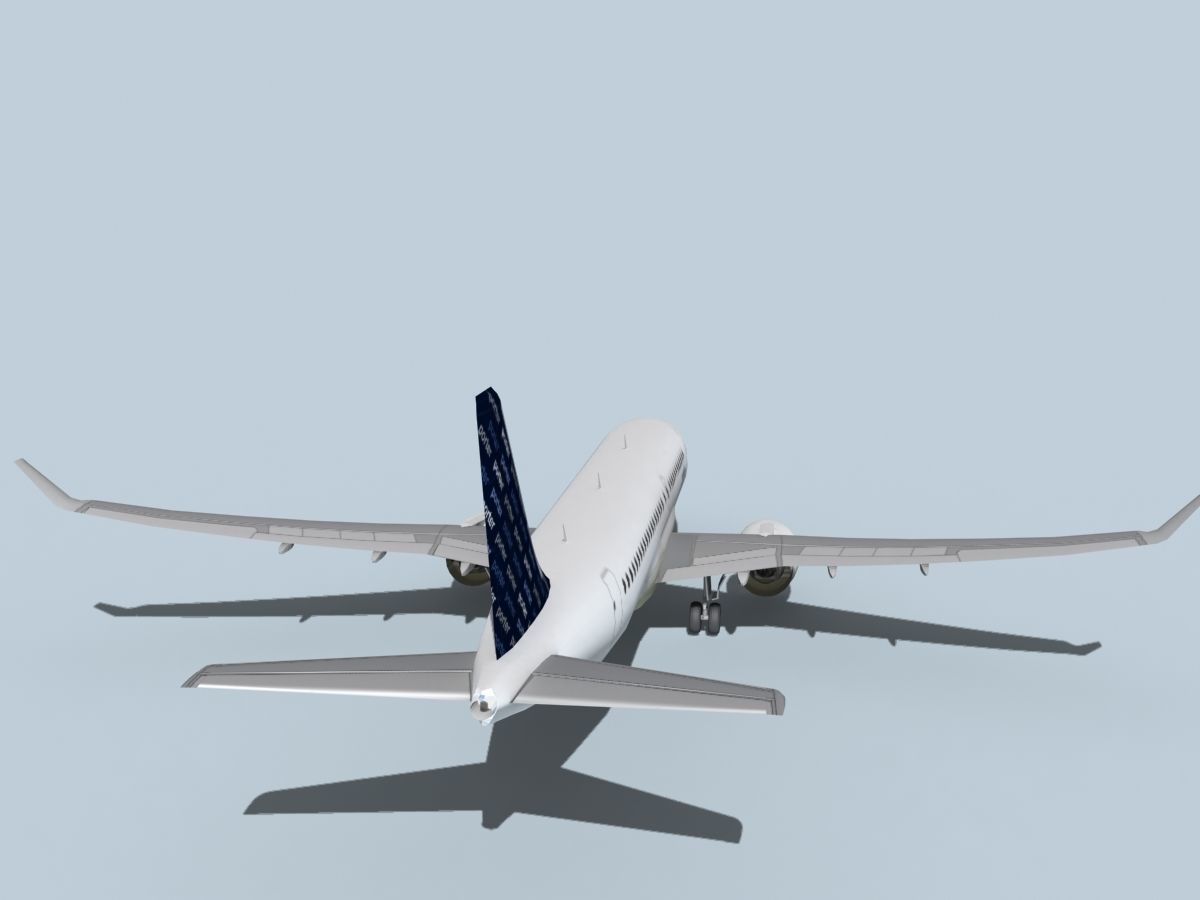 Bombardier CS100 Portor 3D model_6