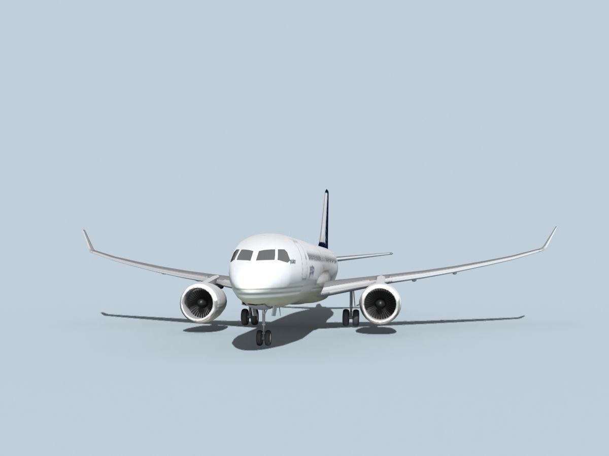 Bombardier CS100 Portor 3D model_1