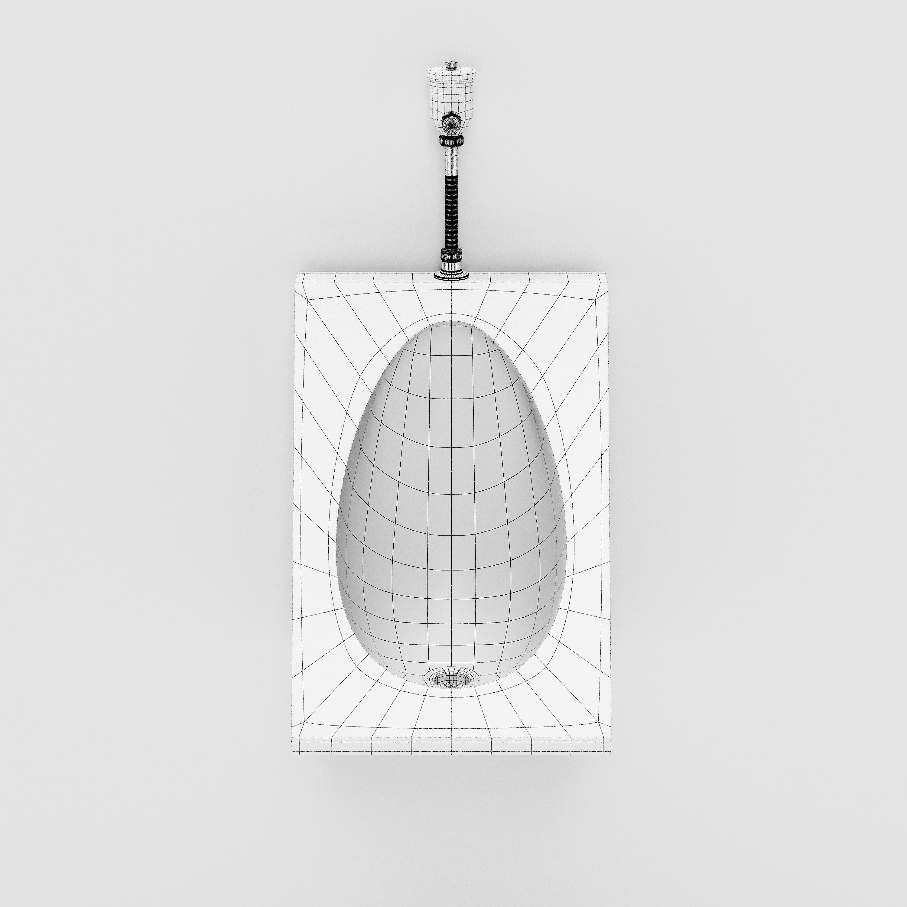 Stainless Steel WC 3D model_18