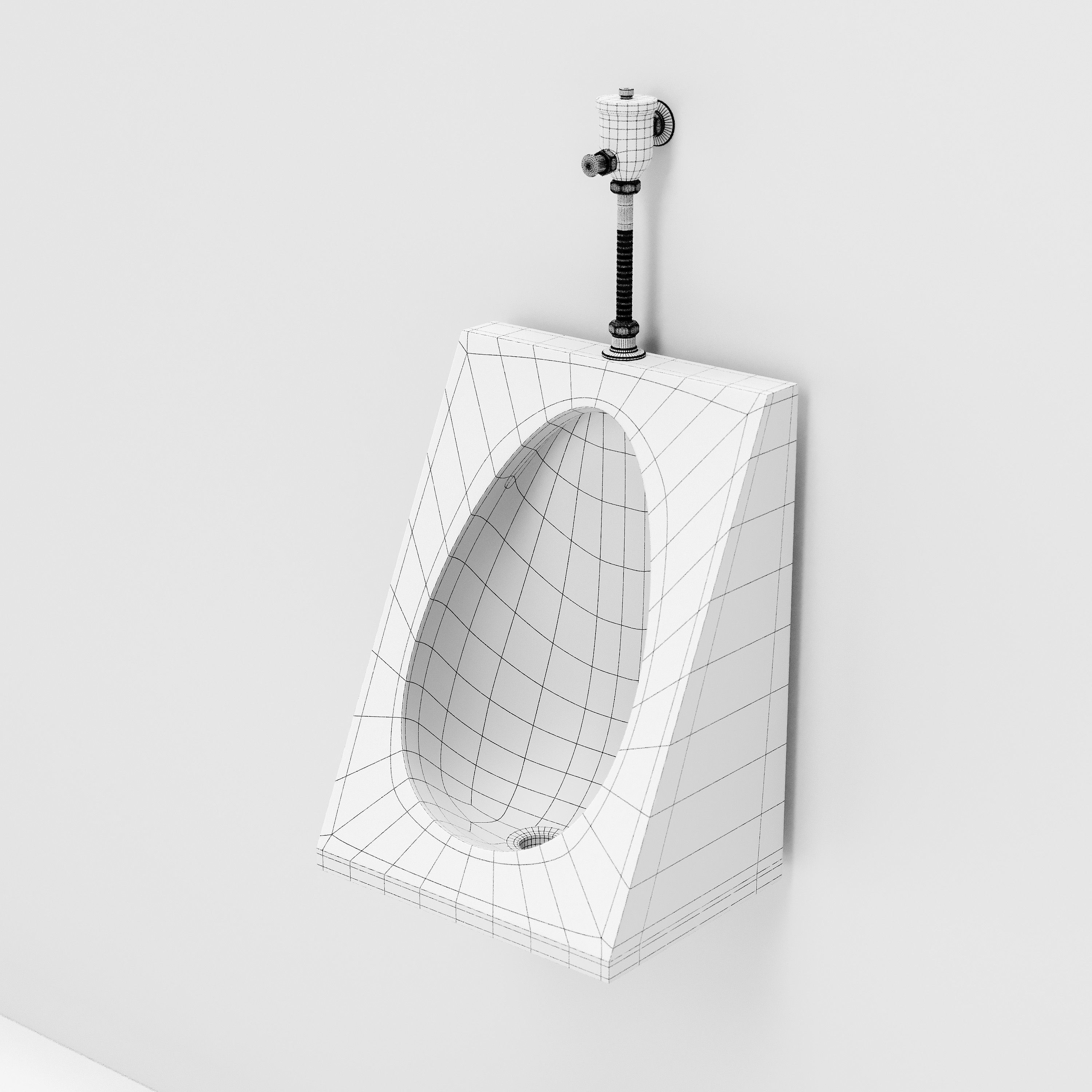 Stainless Steel WC 3D model_17