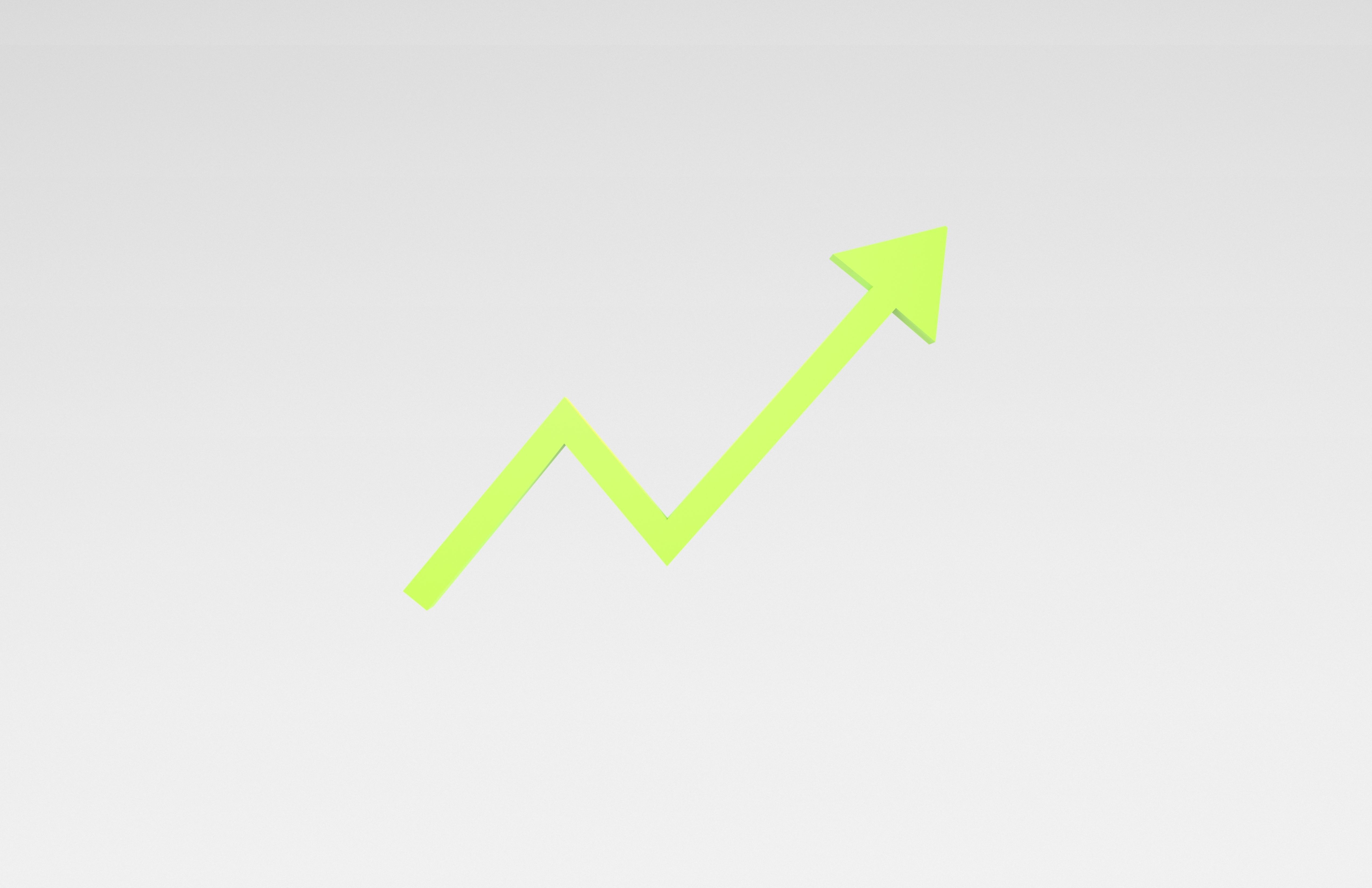 Stock Up Symbol v1 001 Low-poly 3D model_1