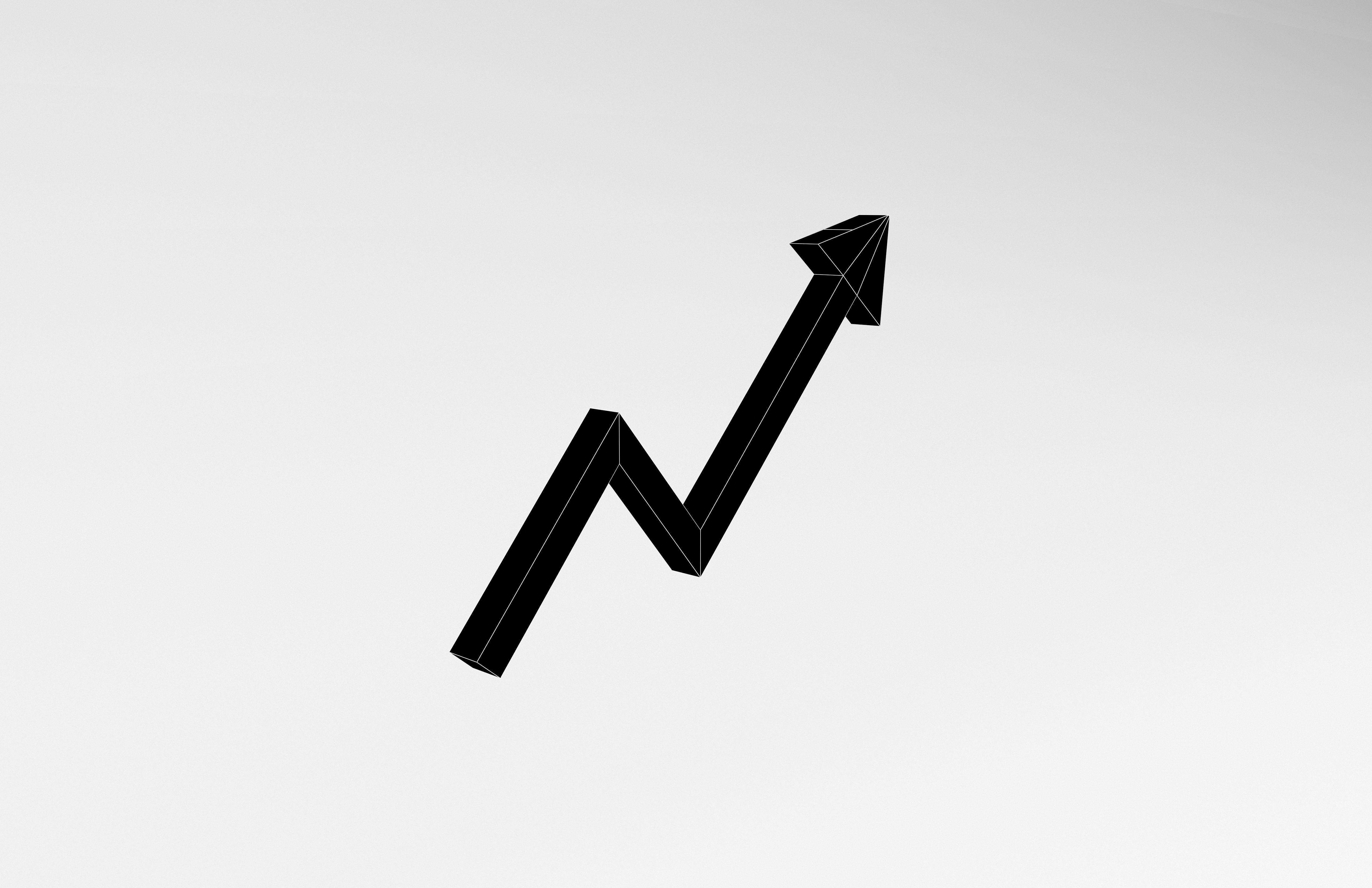 Stock Up Symbol v1 001 Low-poly 3D model_6