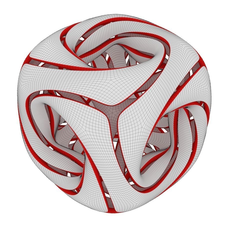 rounded cube 3D model_19