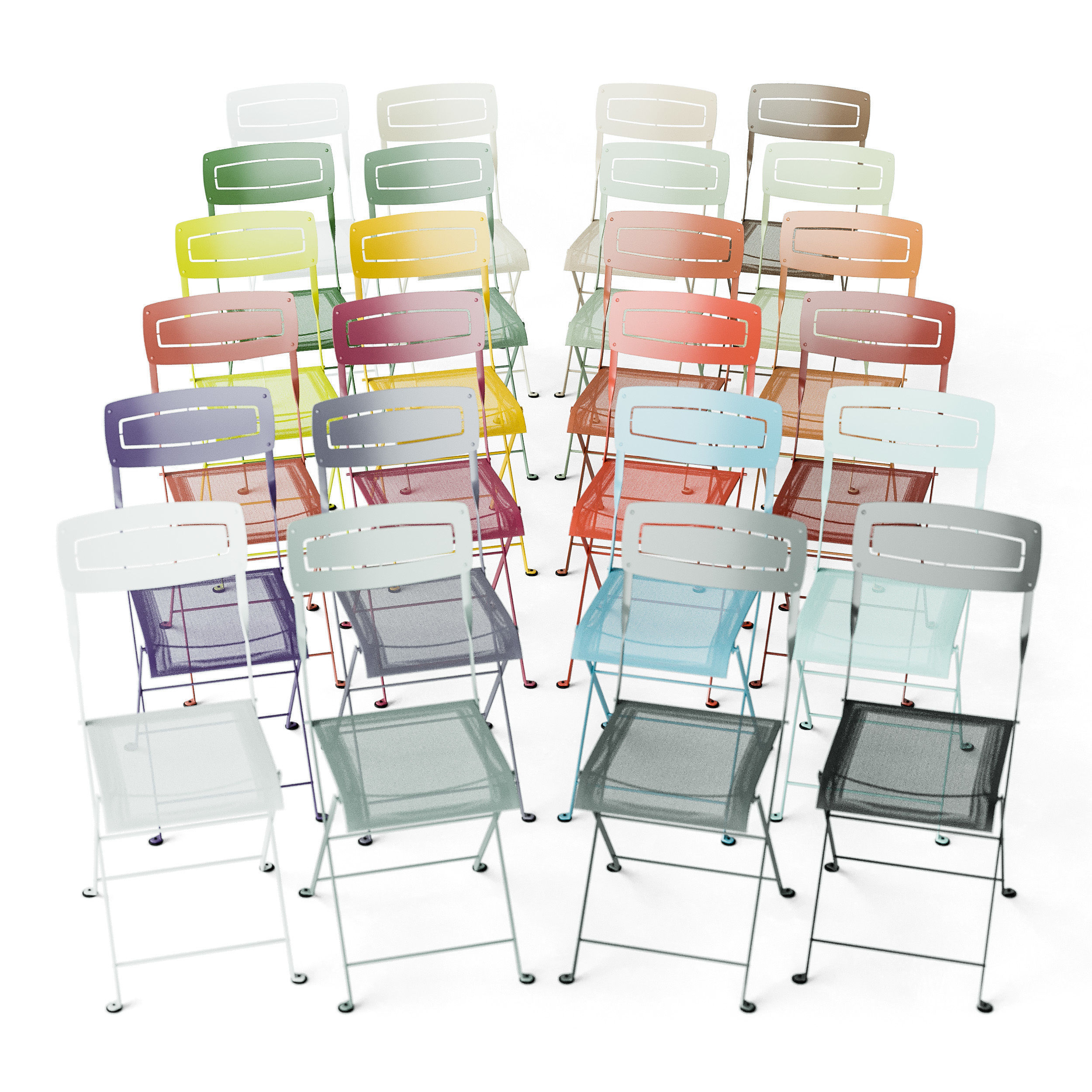 Fermob Slim and Opera Collection 3D model_4