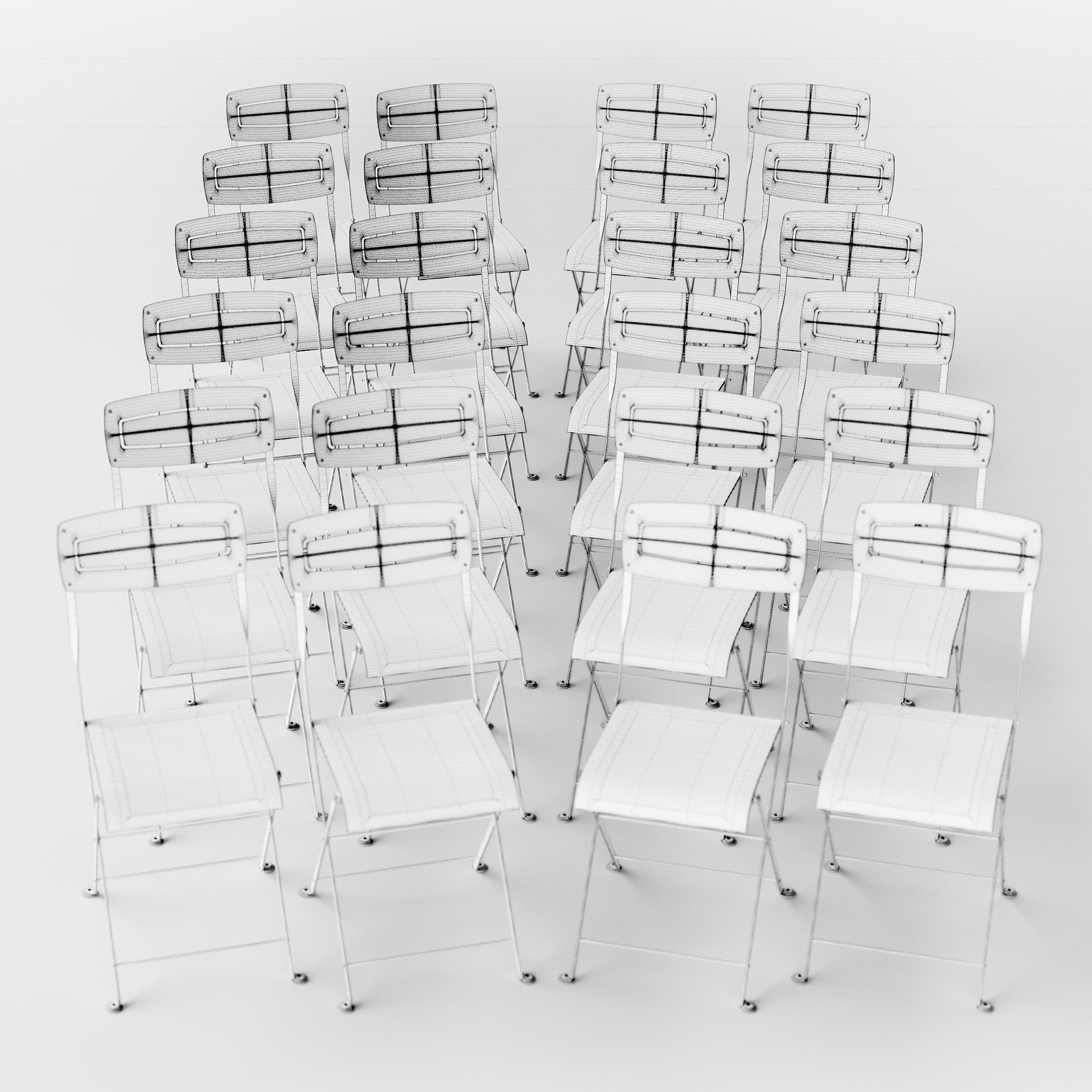 Fermob Slim and Opera Collection 3D model_18