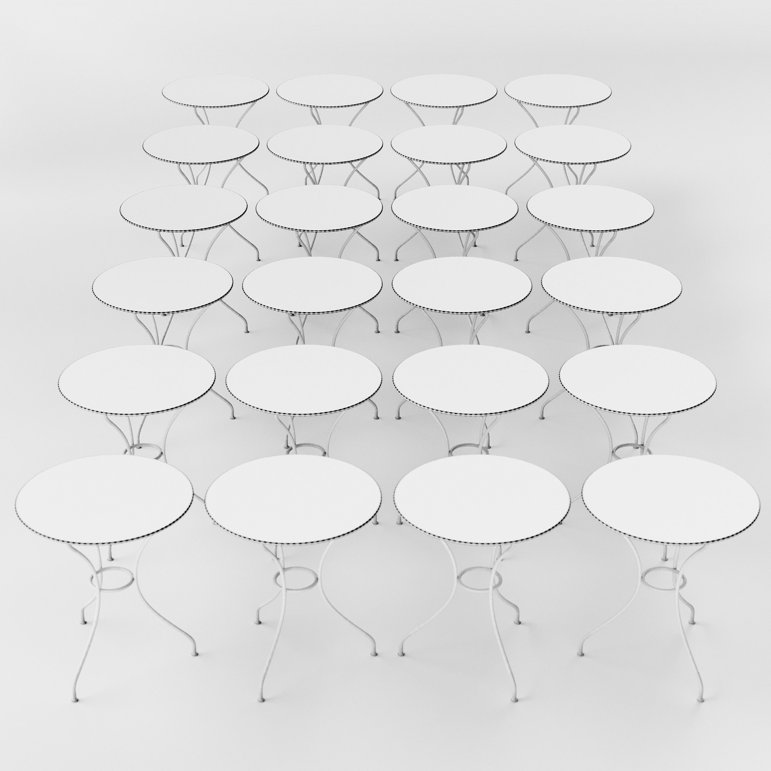 Fermob Slim and Opera Collection 3D model_17