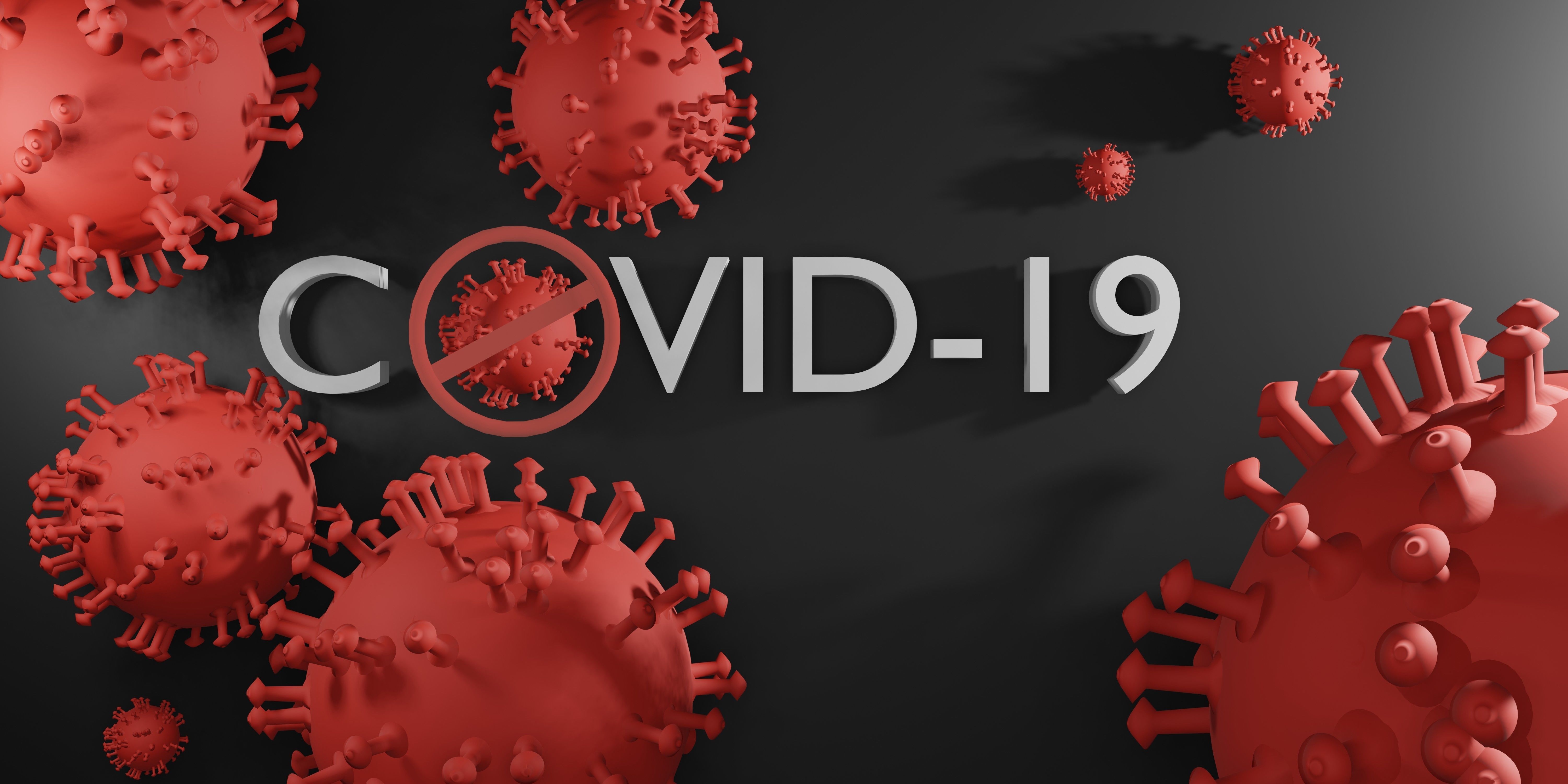 3d model virus for animation Low-poly 3D model_1