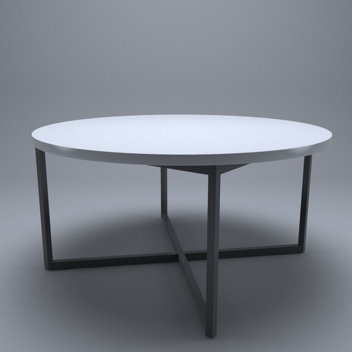 round table 3D model_1