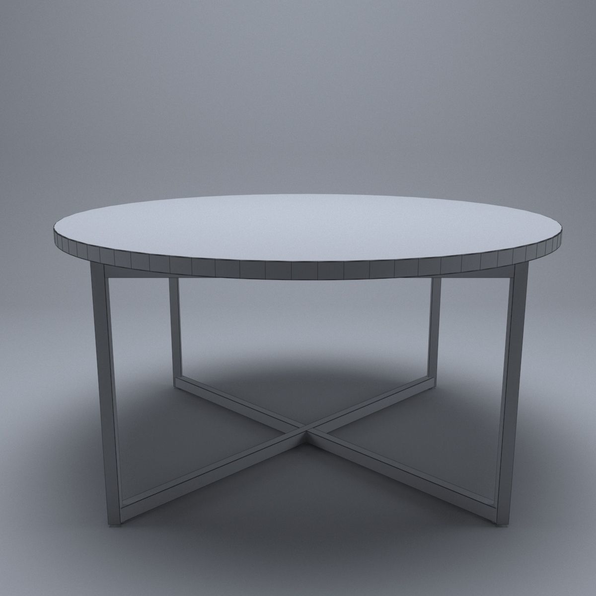 round table 3D model_2