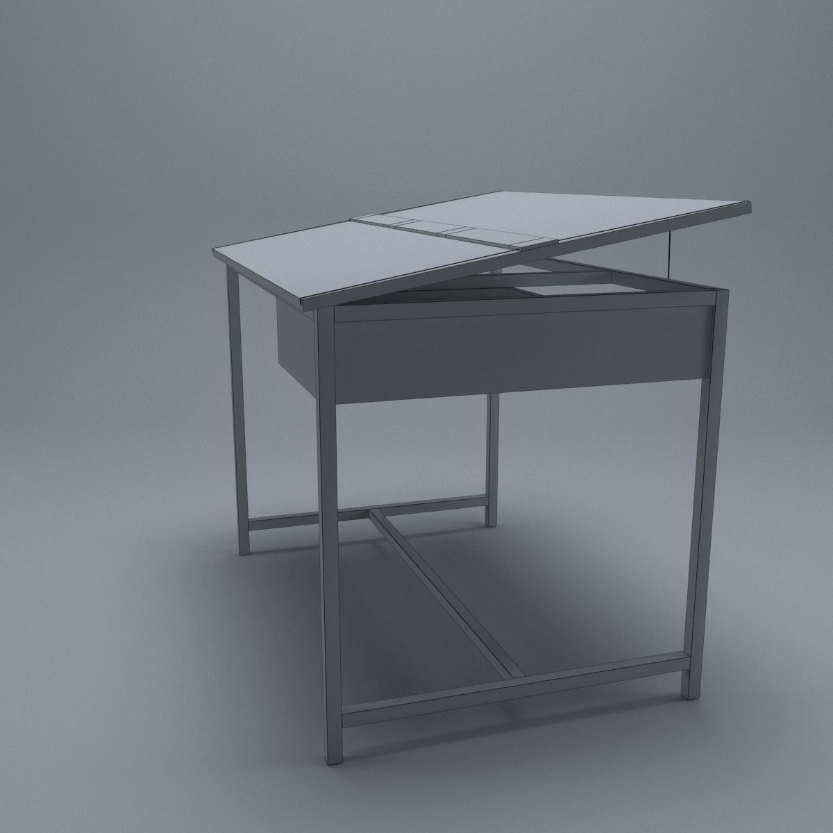 drafting table 3D model_8