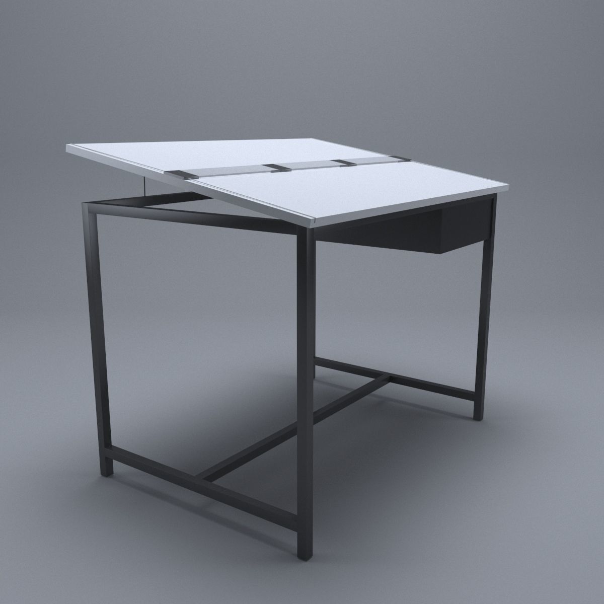 drafting table 3D model_1
