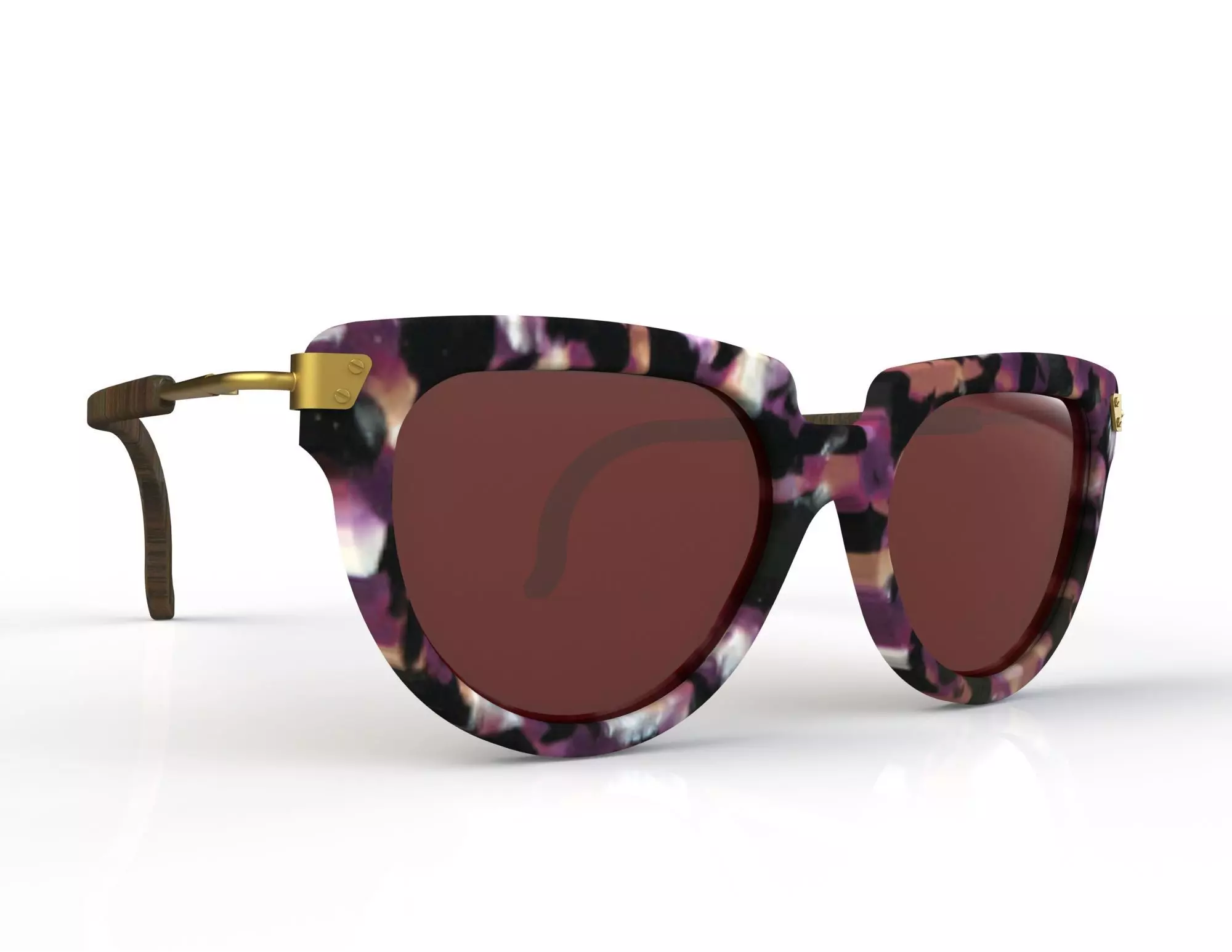 anatomically correct sunglasses 3D model_0