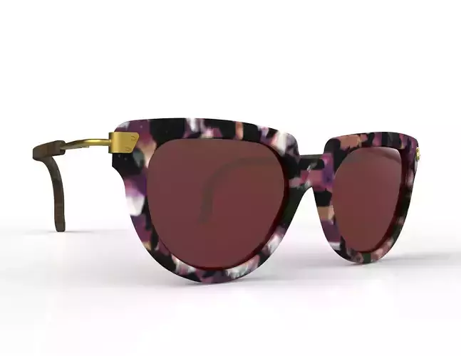anatomically correct sunglasses 3D model