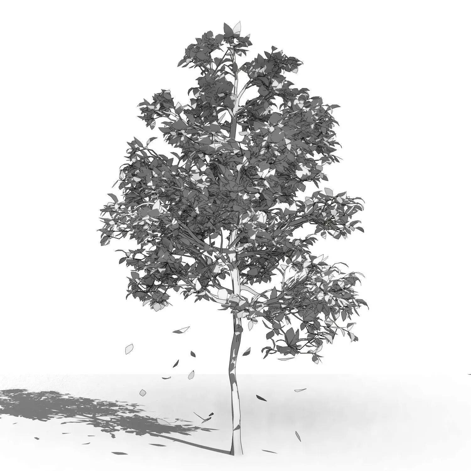Revit scalable and detailed tree arquitree07 detailed 3D model_0