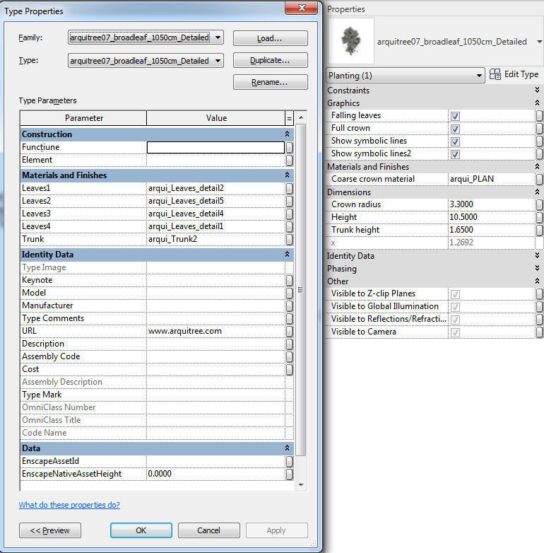 Revit scalable and detailed tree arquitree07 detailed 3D model_17