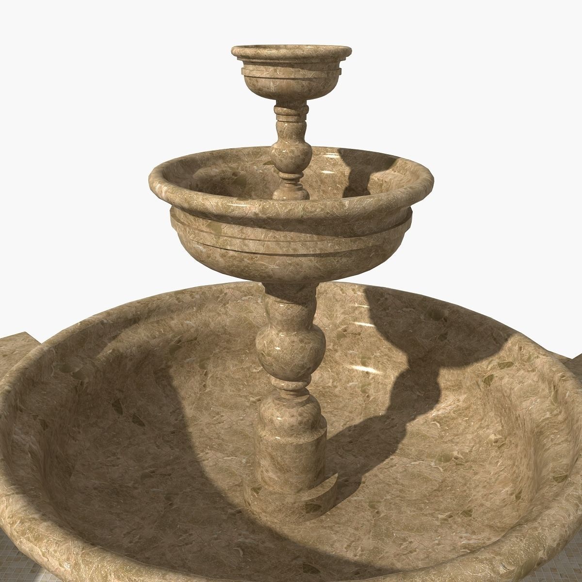 Fountain 07 3D model_7