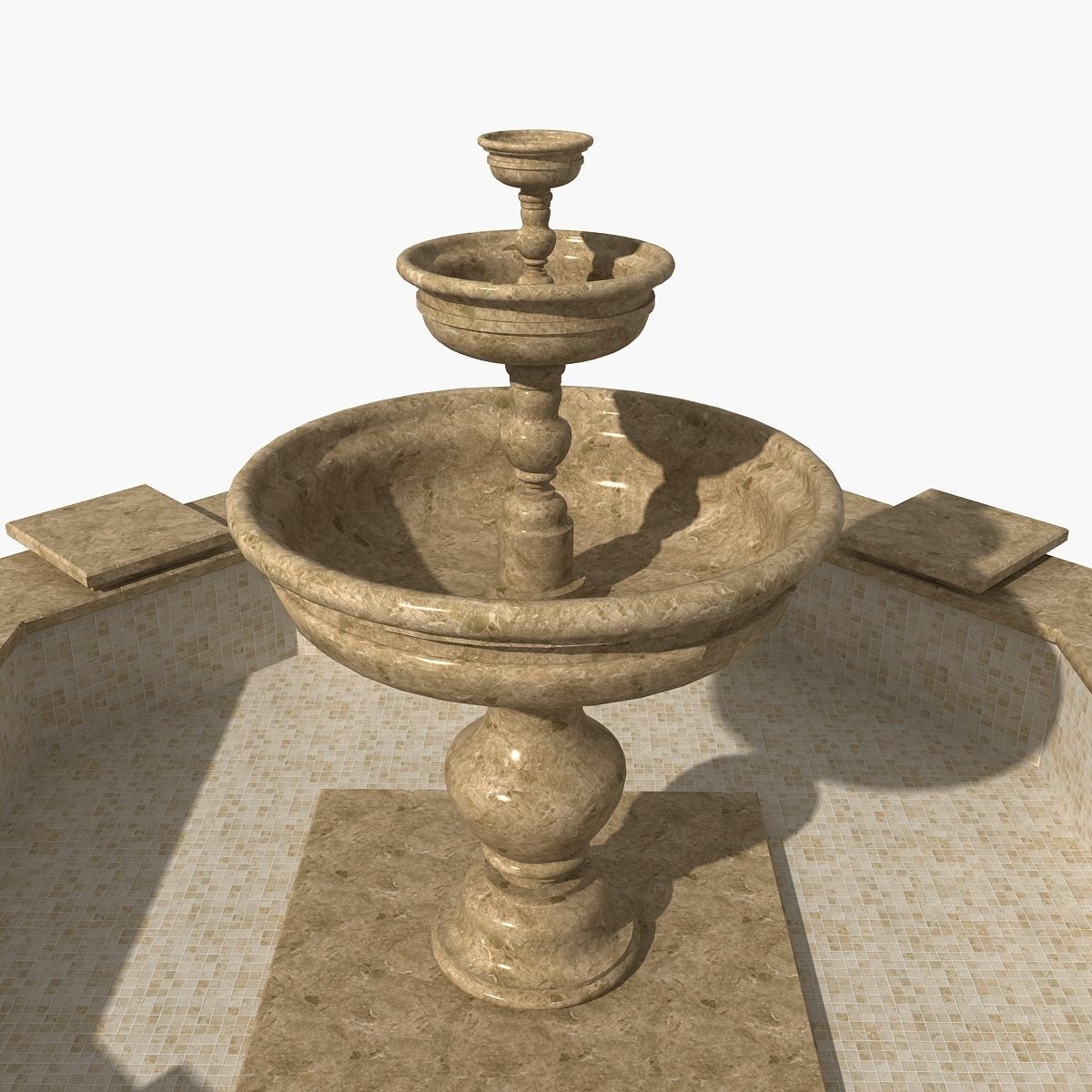 Fountain 07 3D model_3