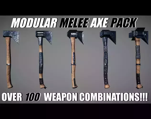 Modular Melee - Axe Pack