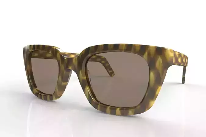 anatomically correct sunglasses 3D model