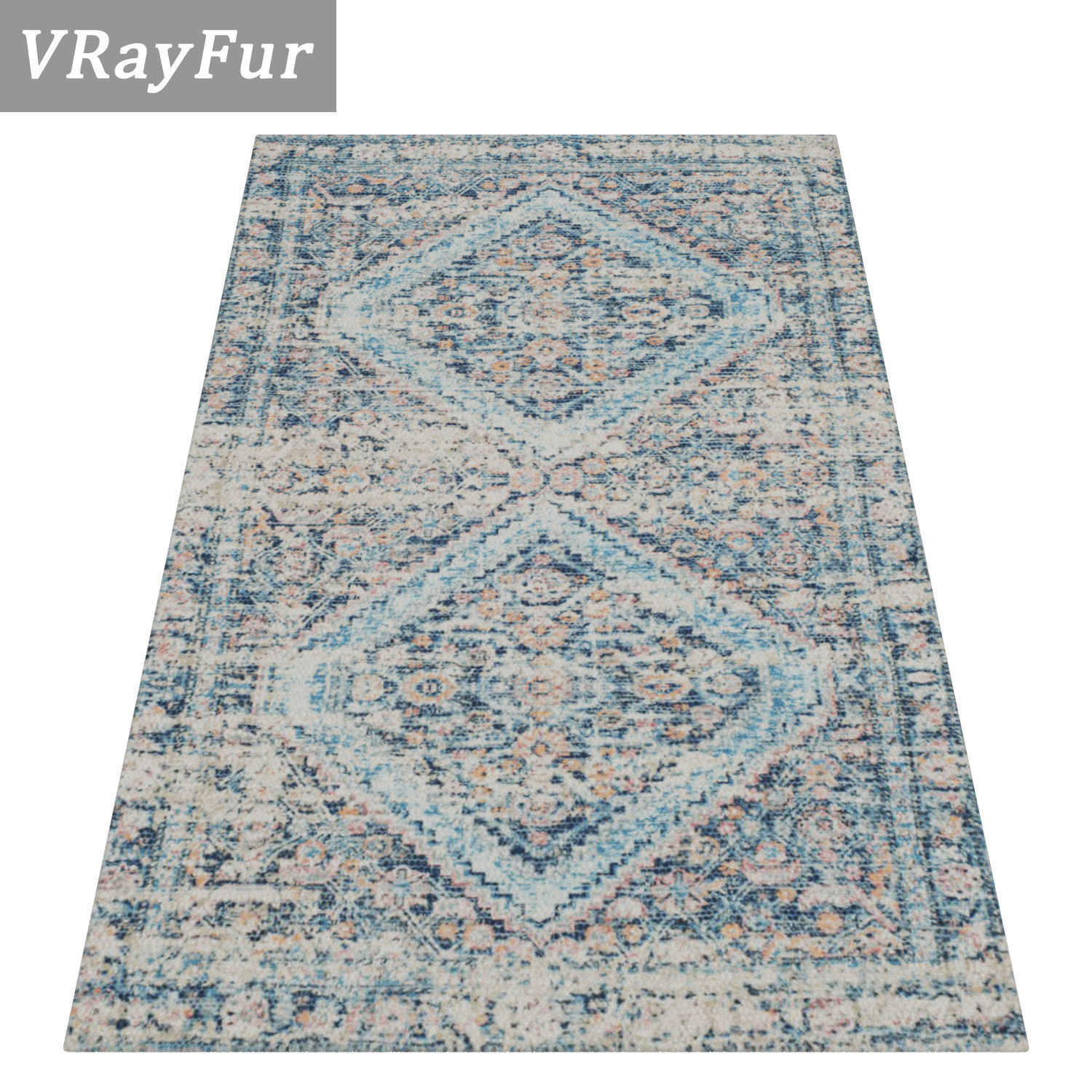 Rug Set 453 3D model_2