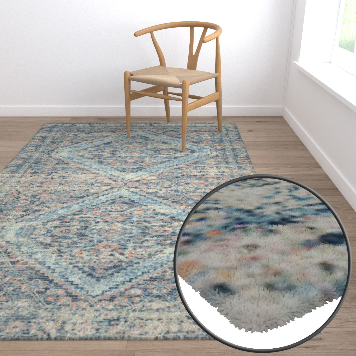 Rug Set 453 3D model_5