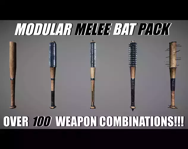 Modular Melee - Baseball Bat Pack