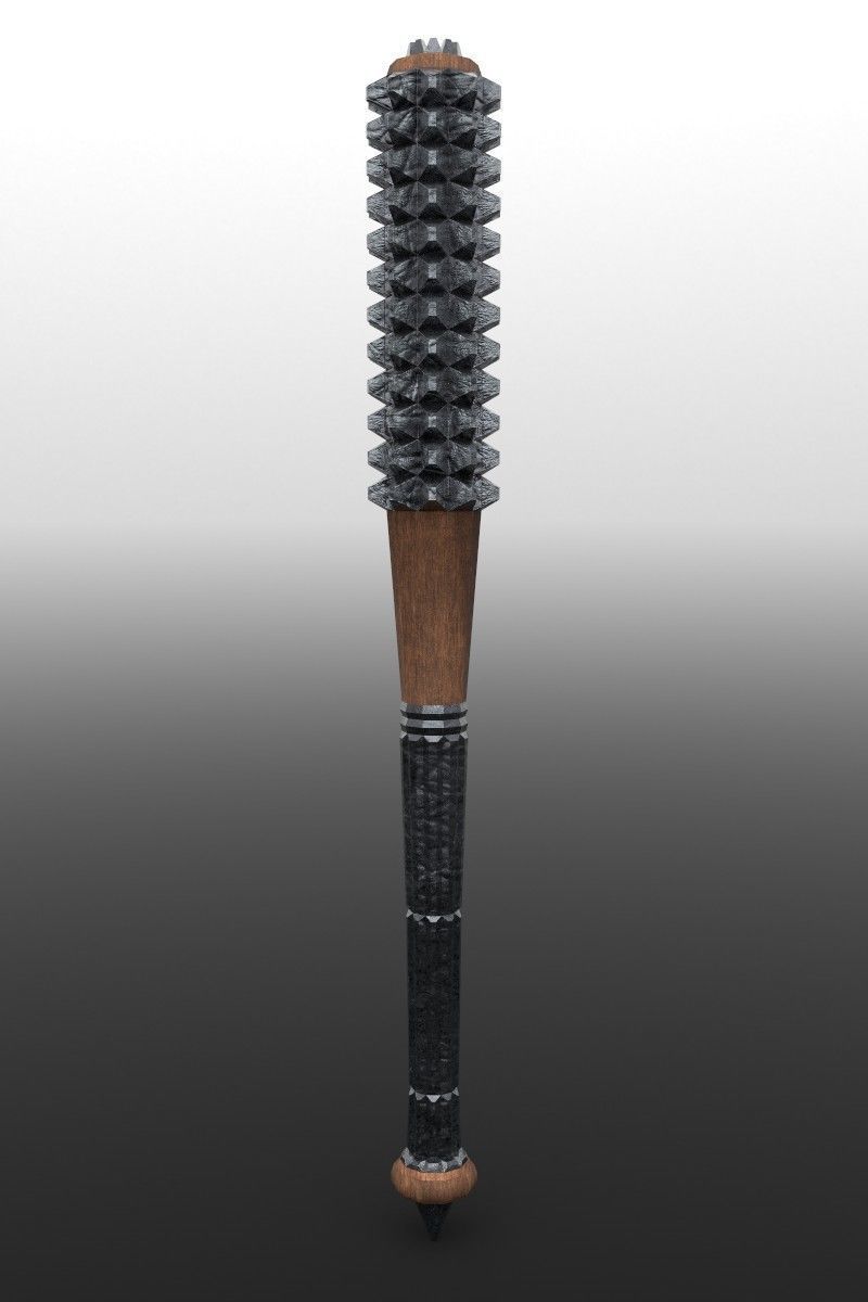 Modular Melee - Baseball Bat Pack Low-poly 3D model_6