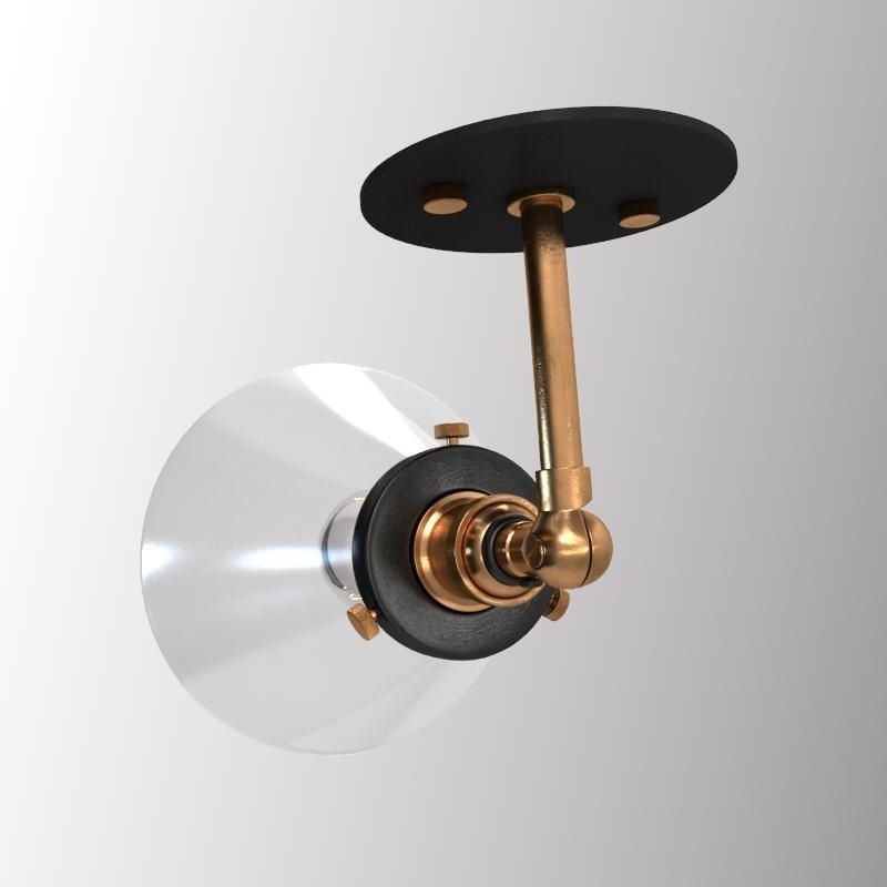 Vintage lamp 3D model_5
