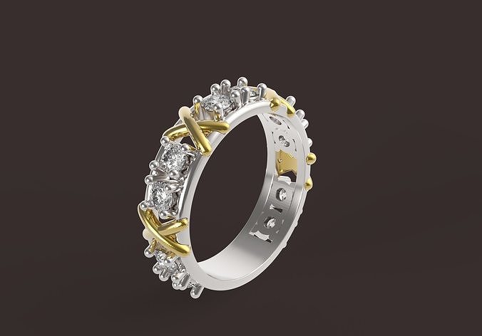 Charming ring  3D print model