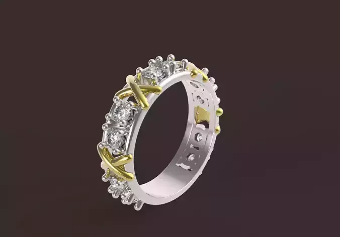 Charming ring  3D print model