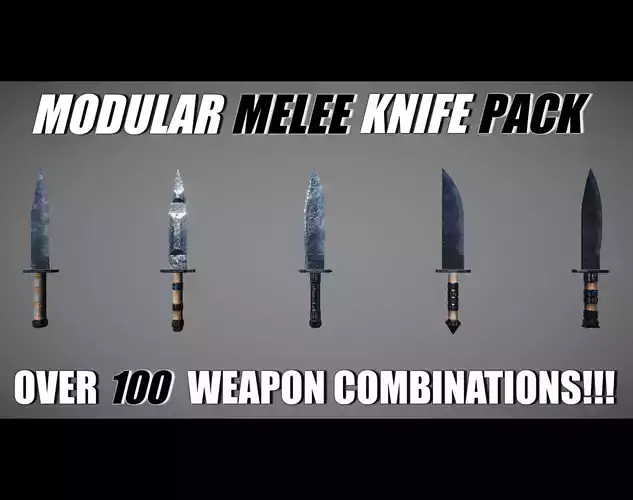 Modular Melee - Knife Pack