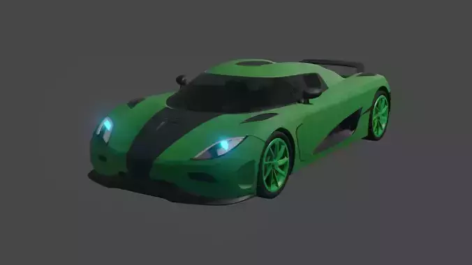 Koenigsegg Jesco 3D model