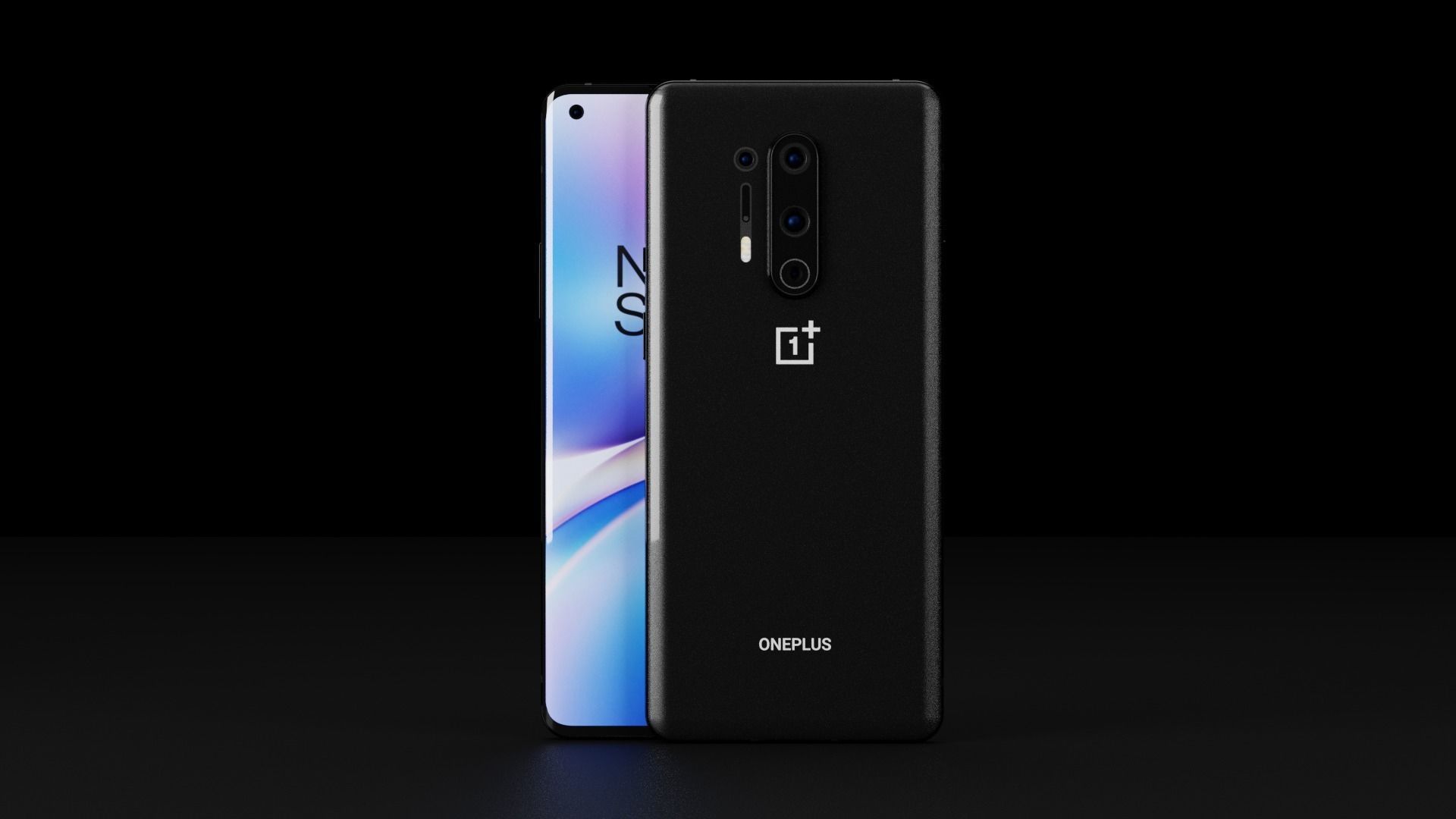 OnePlus 8 Pro In All Colors Low-poly 3D model_3