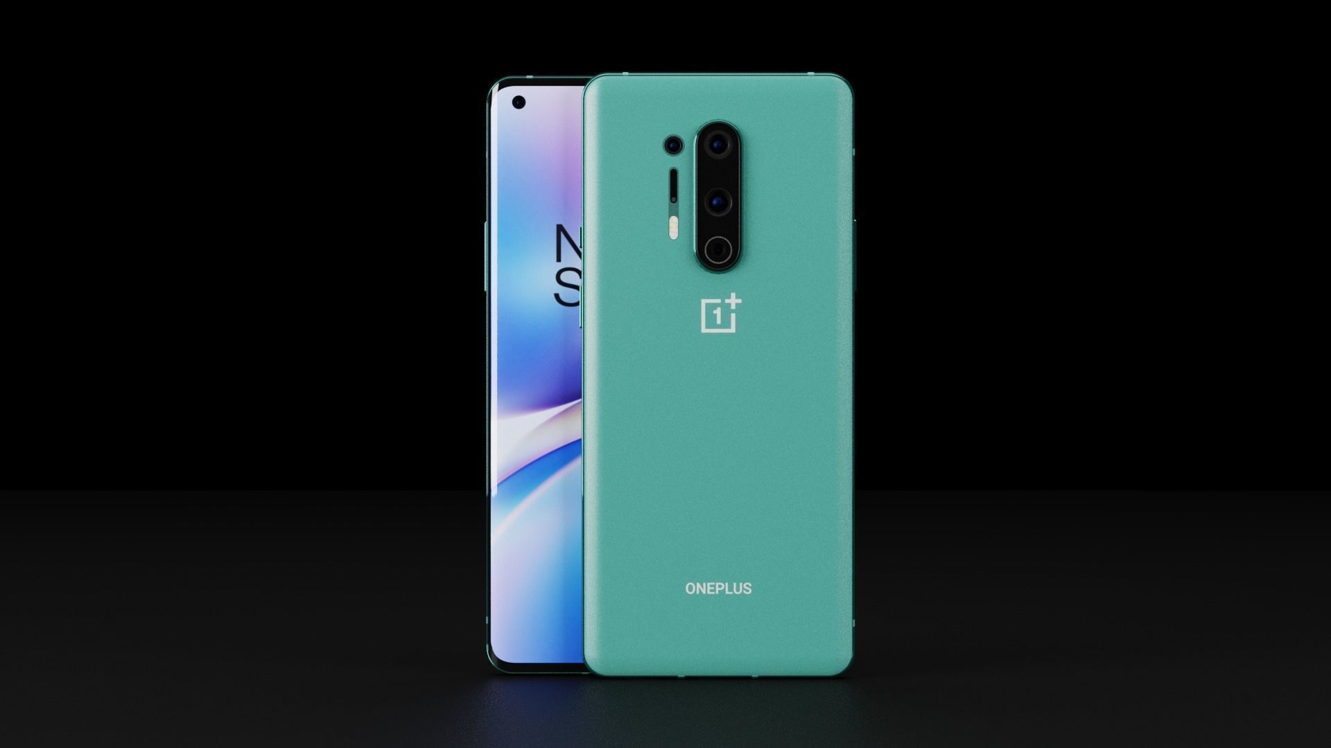 OnePlus 8 Pro In All Colors Low-poly 3D model_2