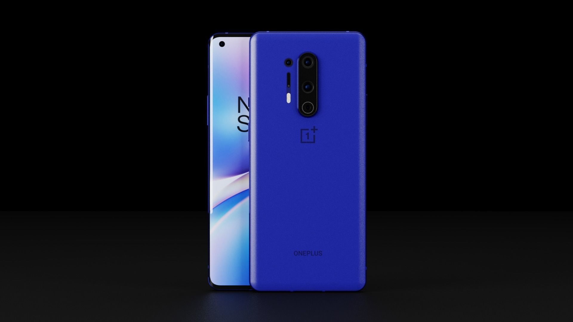 OnePlus 8 Pro In All Colors Low-poly 3D model_4