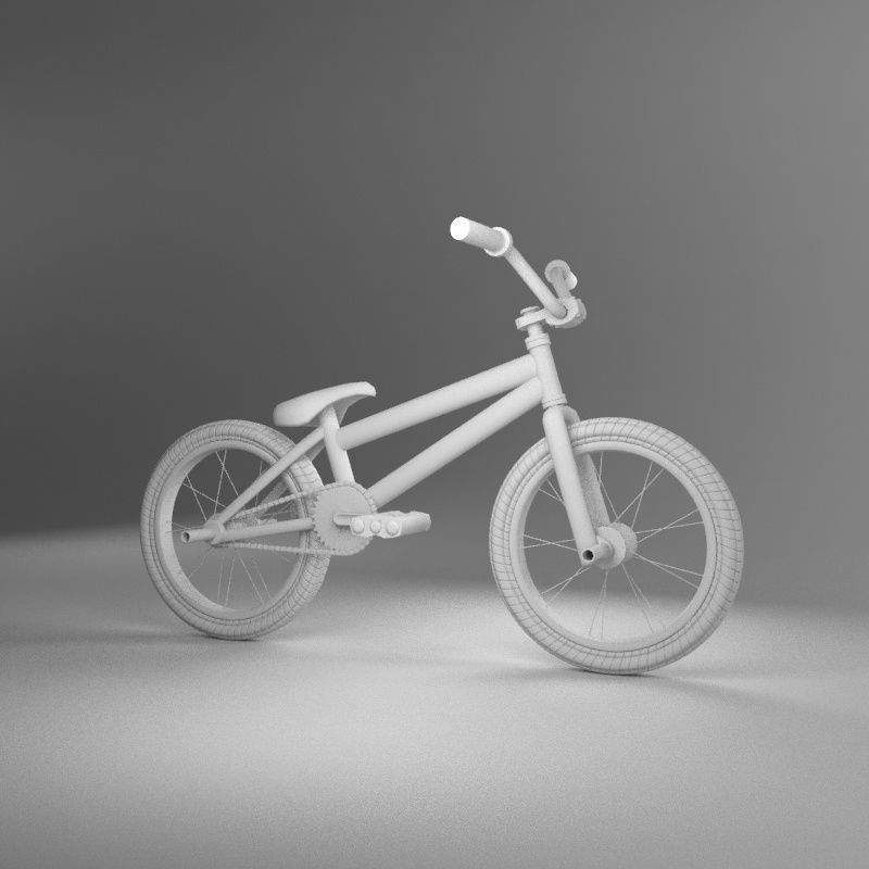  BMX bike 3D model_4