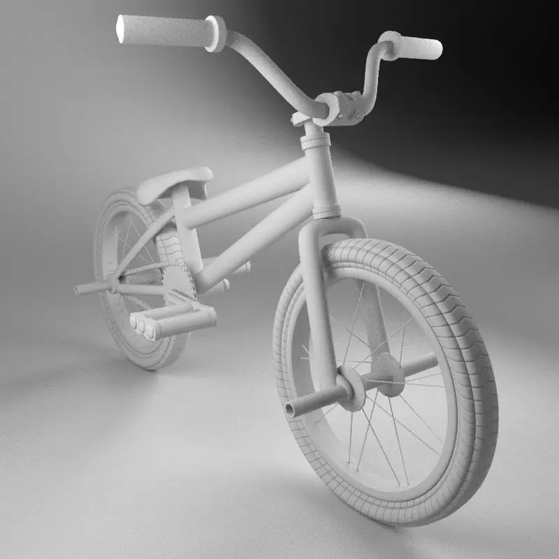  BMX bike 3D model_0