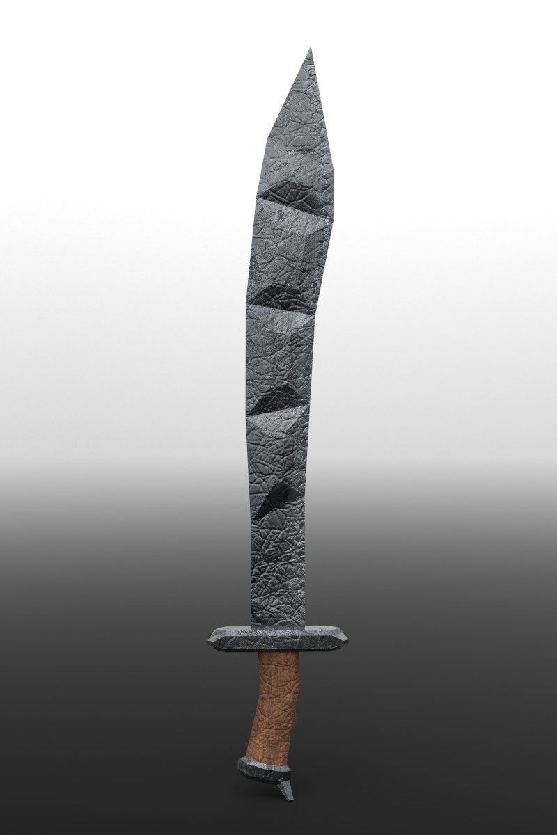 Modular Melee - Sword Pack Low-poly 3D model_6