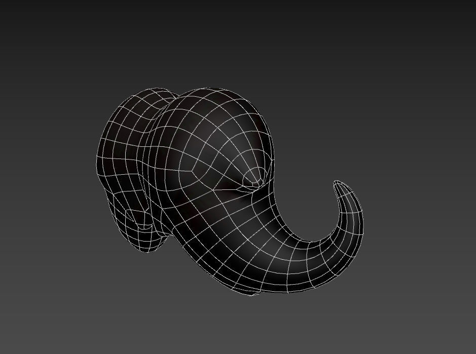 Mustache 02 3D model_22