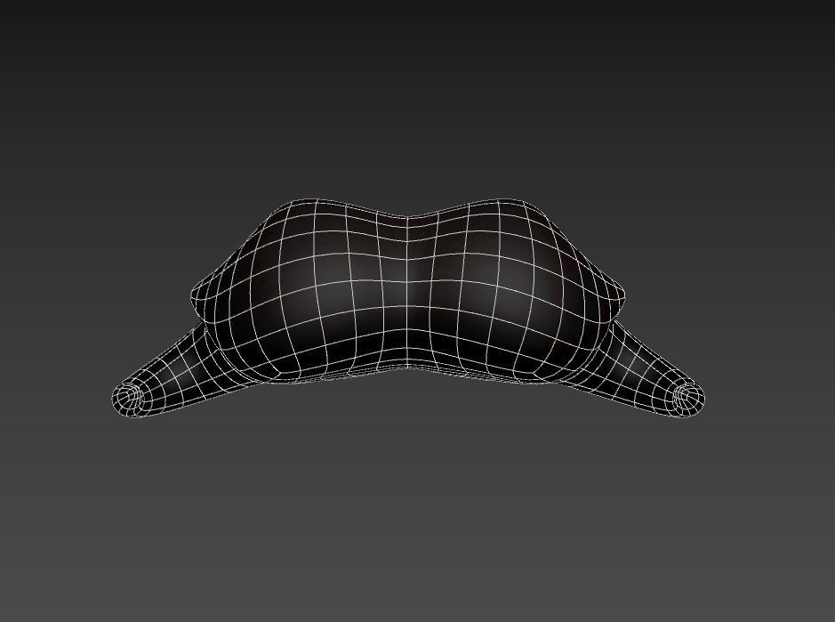 Mustache 02 3D model_20