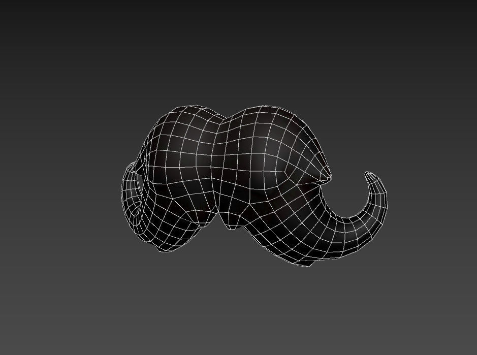 Mustache 02 3D model_15